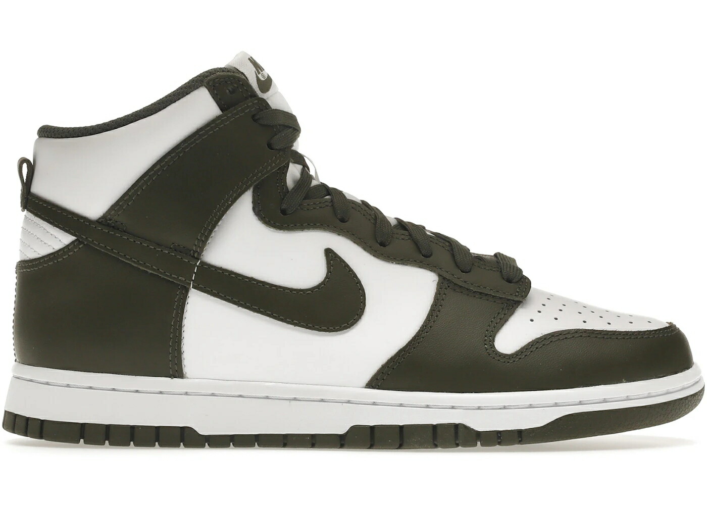 ナイキ ダンク ハイ カーゴ カーキ 白色 ホワイト ダンクハイ スニーカー メンズ NIKE DUNK HIGH RETRO CARGO KHAKI (2021) / WHITE CARGO KHAKI