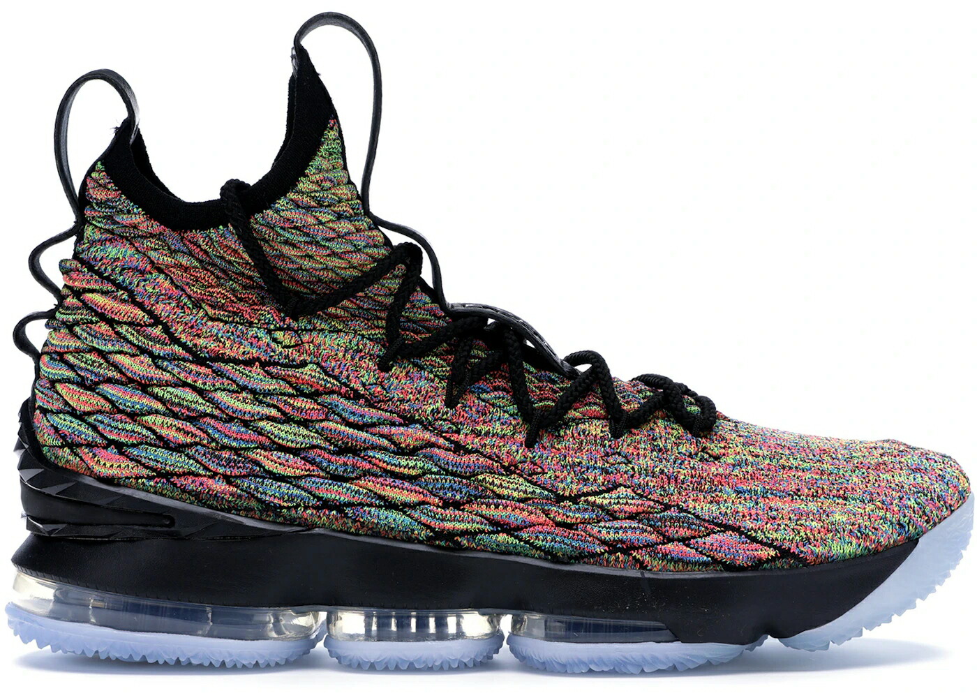 ナイキ レブロン 黒いこと 黒いこと スニーカー メンズ NIKE LEBRON 15 MULTI-COLOR / MULTI COLOR BLACK