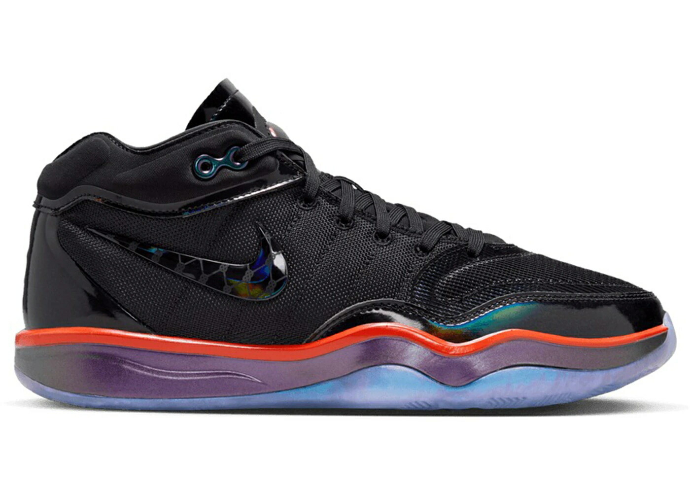 ナイキ ズーム 黒色 ブラック スニーカー メンズ NIKE AIR ZOOM GT HUSTLE 2 GREATER THAN EVER / BLACK BLACK MULTI COLOR PICANTE