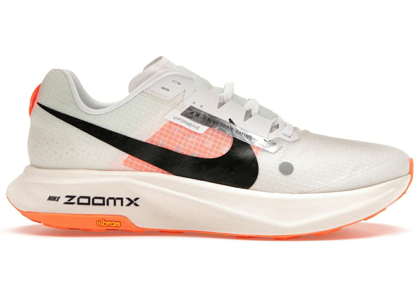 ナイキ 象牙色 橙 オレンジ色 白いこと 白いこと スニーカー メンズ NIKE ZOOMX ULTRAFLY TRAIL PROTOTYPE PALE IVORY TOTAL ORANGE / WHITE TOTAL ORANGE PALE IVORY