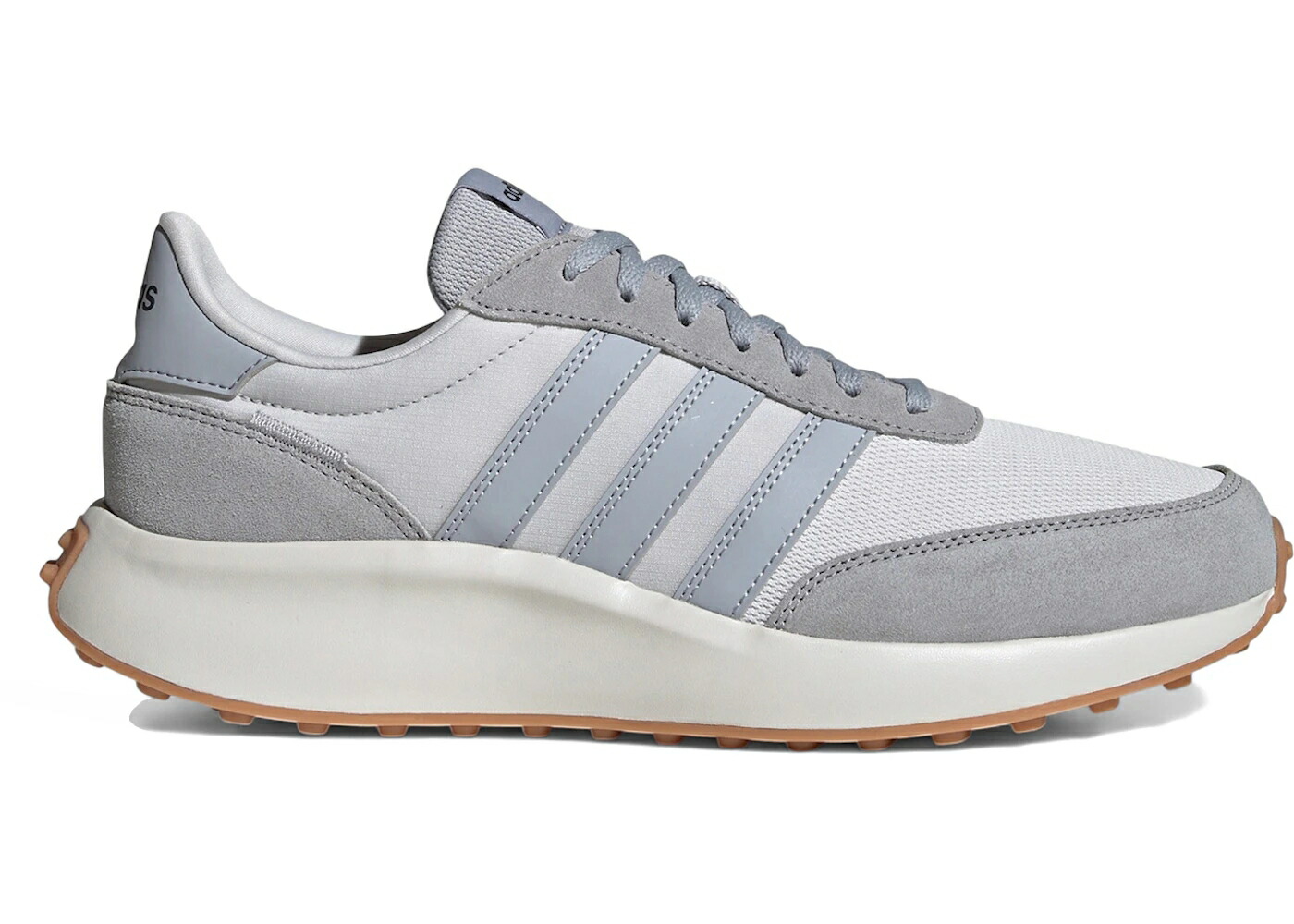 アディダス ラン 灰色 グレー 銀色 シルバー コア 白色 ホワイト スニーカー メンズ ADIDAS RUN 70S DASH GREY HALO SILVER / DASH GREY HALO SILVER CORE WHITE