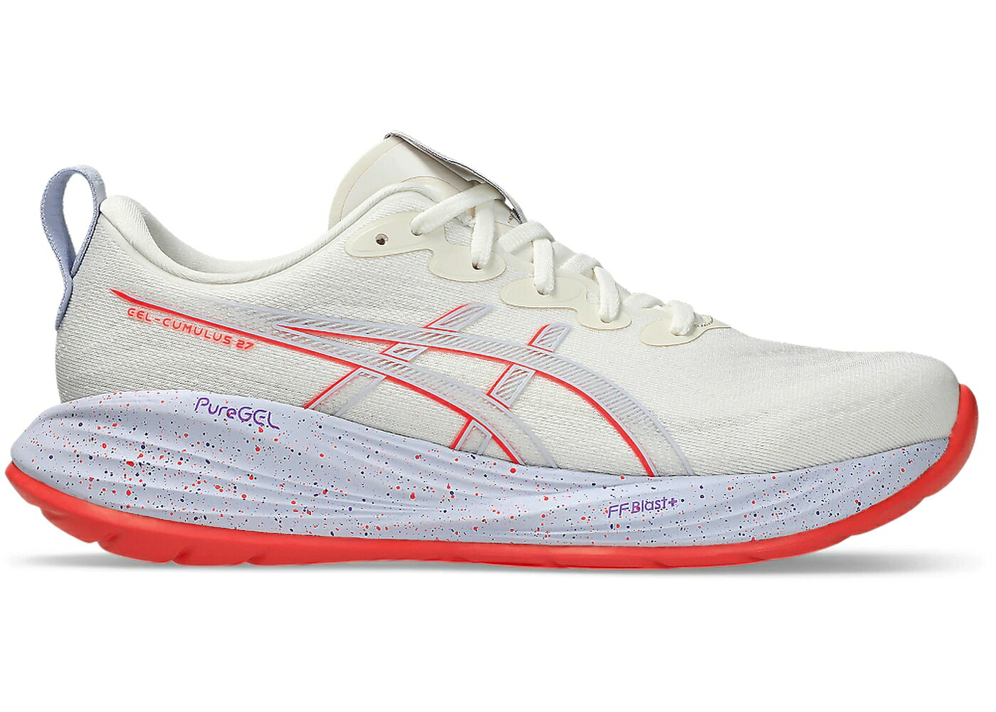 アシックス クリーム 紫 パープル スニーカー メンズ ASICS GEL-CUMULUS 27 TOKYO CREAM EDO PURPLE / CREAM EDO PURPLE