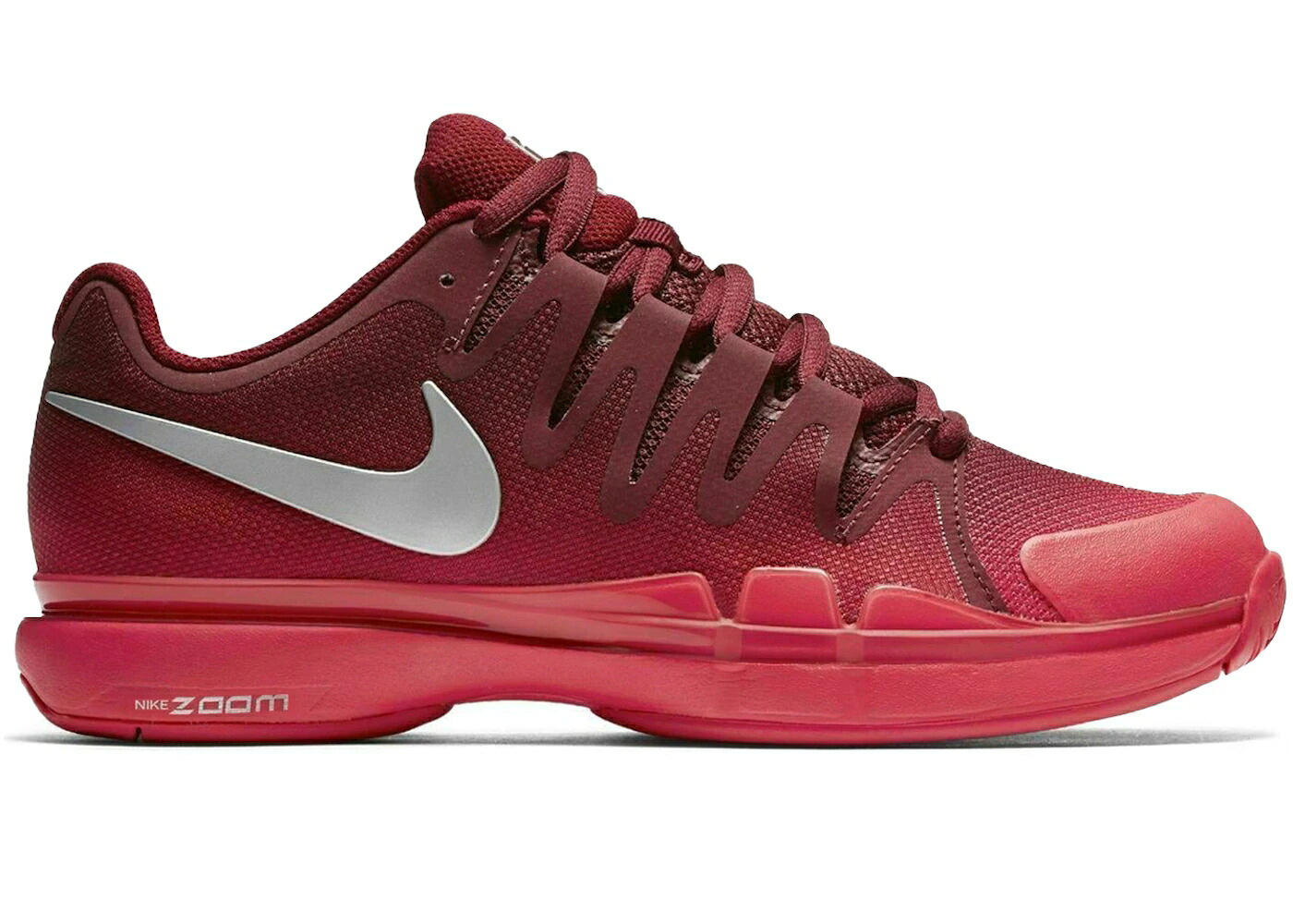 ナイキ ズーム 赤 レッド チーム 9.5 スニーカー メンズ NIKE ZOOM VAPOR TOUR SIREN RED / TEAM RED SIREN RED METALLIC｜スニケス 57,915円