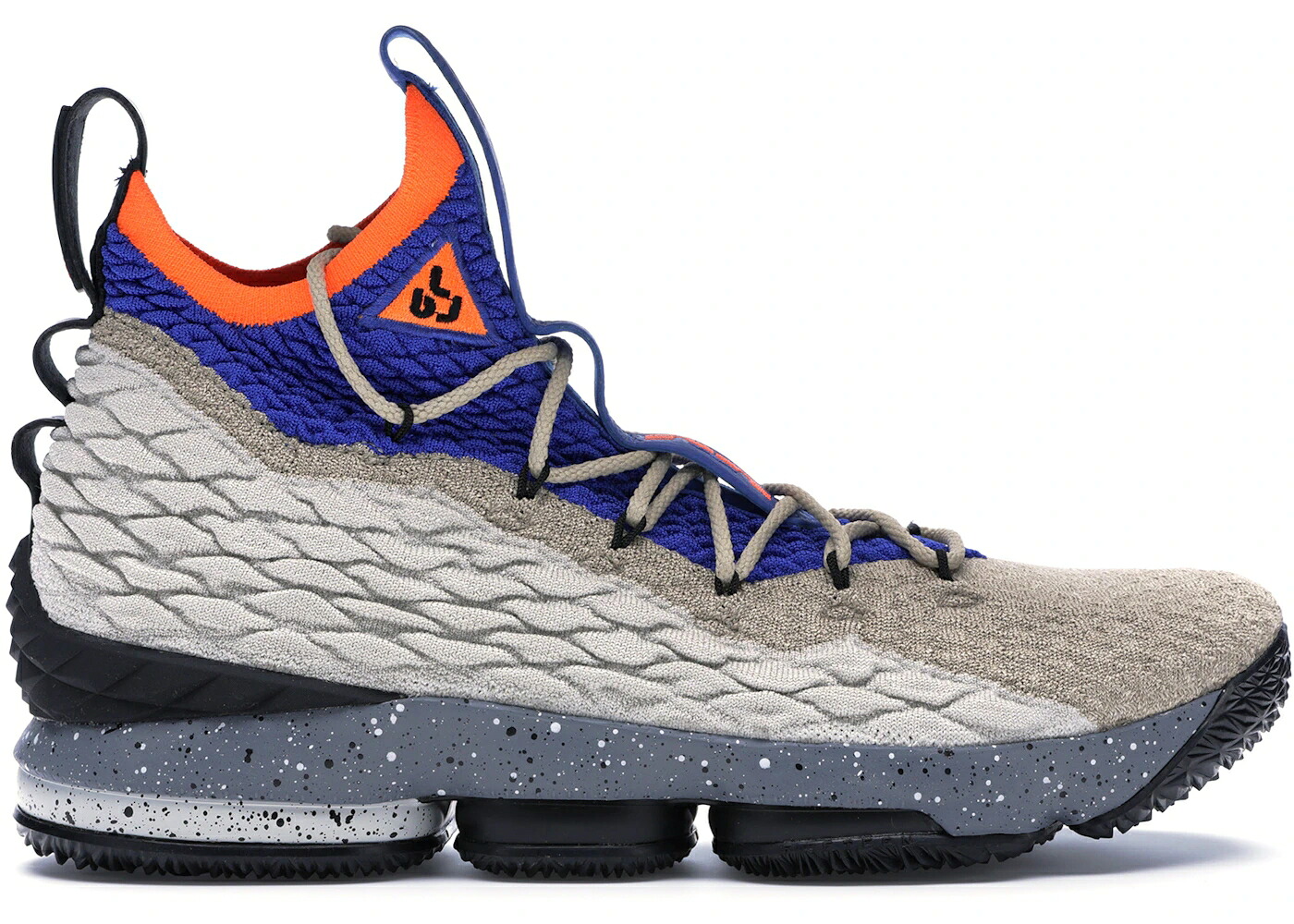 ナイキ レブロン 青み 青色 スニーカー メンズ NIKE LEBRON 15 MOWABB / MULTI COLOR RACER BLUE TOTAL