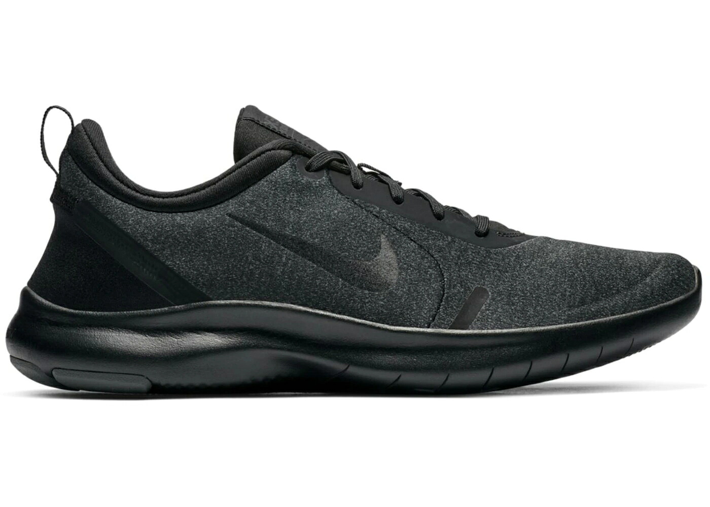 ナイキ 見聞き 黒いこと 黒いこと スニーカー メンズ NIKE FLEX EXPERIENCE RN 8 BLACK ANTHRACITE / BLACK ANTHRACITE 靴-スニーカー