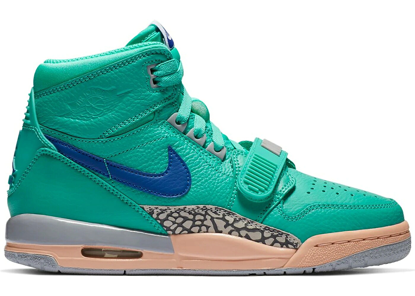ナイキ ジョーダン レガシー 翡翠 ジェード 青色 ブルー ジュニア キッズ JORDAN LEGACY 312 HYPER JADE (GS) / HYPER JADE BRIGHT BLUE ベビー マタニティ スニーカー｜スニケス