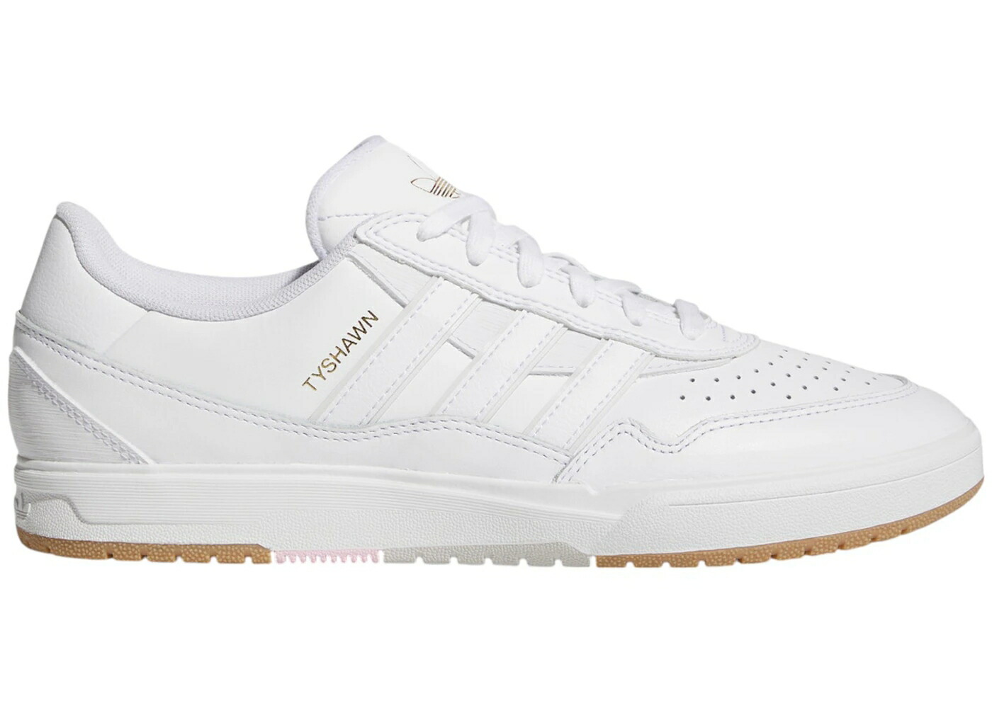 アディダス 白色 ホワイト スニーカー メンズ ADIDAS TYSHAWN II CLOUD WHITE GUM / CLOUD WHITE CLOUD WHITE GUM