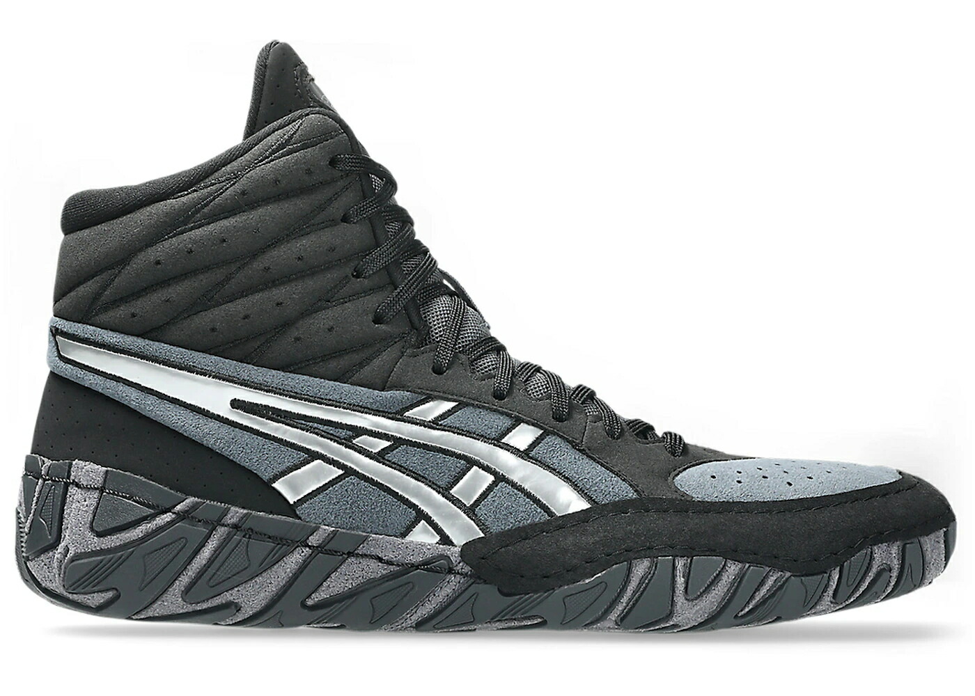 アシックス 黒色 ブラック ピュア 銀色 シルバー スニーカー メンズ ASICS AGGRESSOR 6 BLACK PURE SILVER / BLACK PURE SILVER