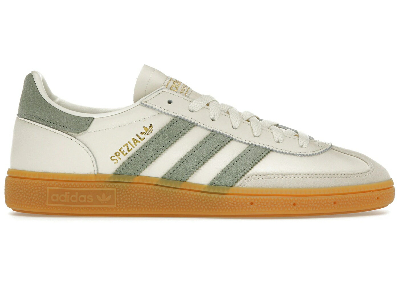 アディダス ハンドボール スペシアル 白色 ホワイト 銀色 シルバー 緑 グリーン スニーカー メンズ ADIDAS HANDBALL SPEZIAL OFF WHITE SILVER GREEN / OFF WHITE SILVER GREEN GUM