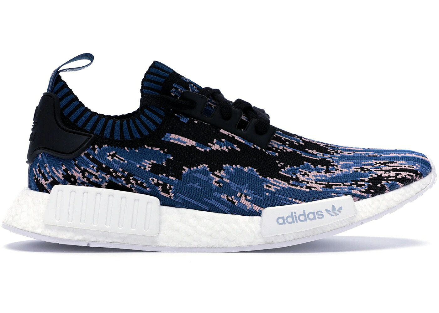 アディダス 青色 ブルー ナイト コア 黒色 ブラック 2.0 スニーカー メンズ ADIDAS NMD R1 SNS DATAMOSH BLUE NIGHT / CORE BLACK BLUE NIGHT CORE BLUE