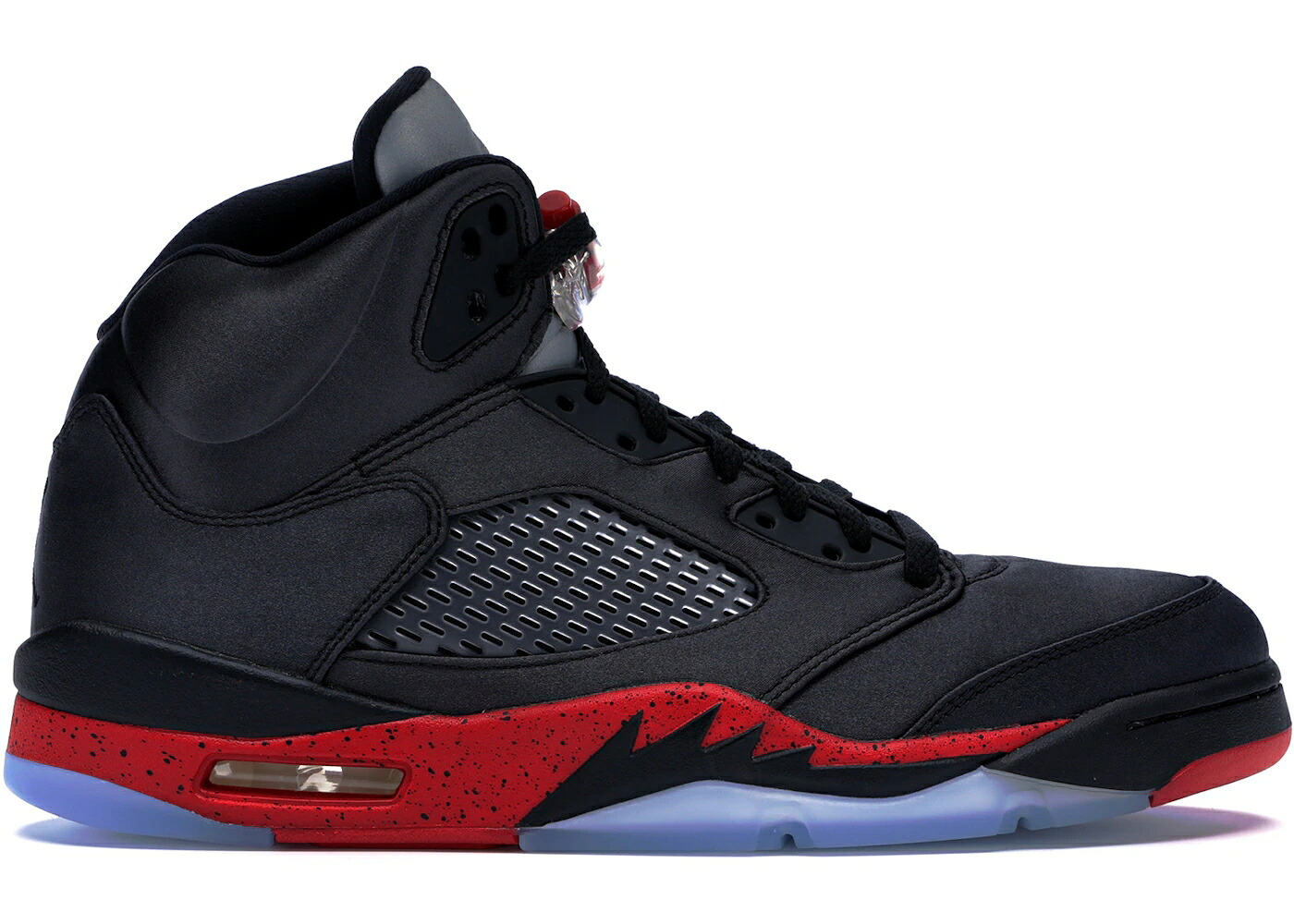 ナイキ ジョーダン 繻子 黒いこと 黒いこと 赤 赤いこと スニーカー メンズ JORDAN 5 RETRO SATIN BRED / BLACK UNIVERSITY RED