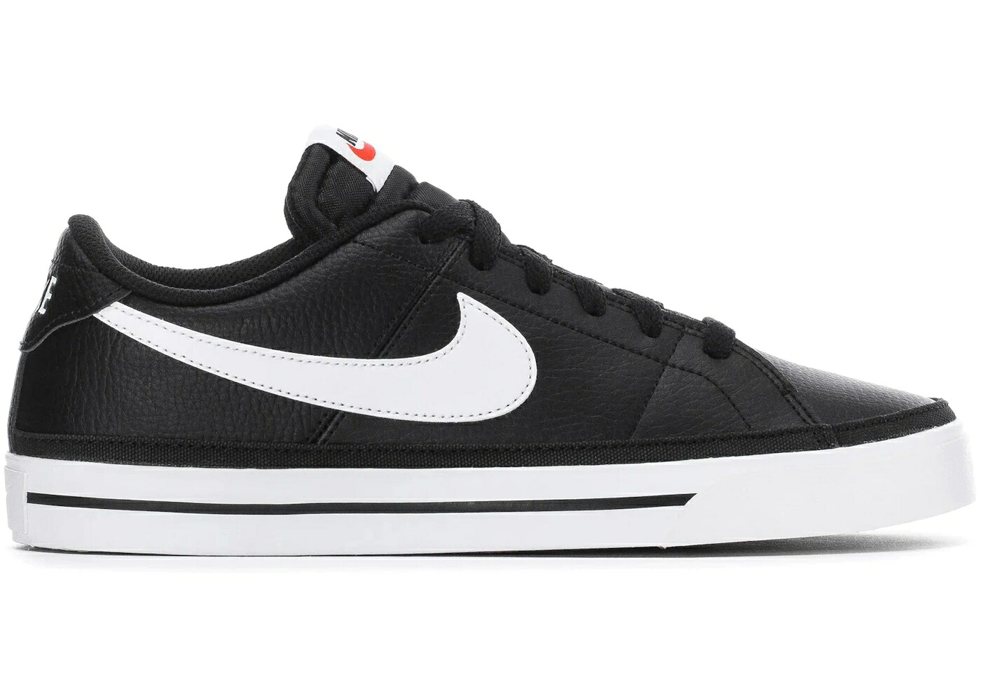 ナイキ 厚地の外套 レガシー 黒いこと 黒いこと 白いこと 白いこと スニーカー メンズ NIKE COURT LEGACY NEXT NATURE BLACK WHITE / BLACK WHITE