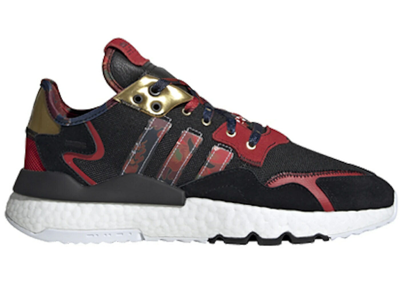アディダス ジョガーパンツ コア 黒色 ブラック ゴールド 白色 ホワイト スニーカー メンズ ADIDAS NITE JOGGER CNY 2020 / CORE BLACK GOLD METALIC WHITE 43,500円