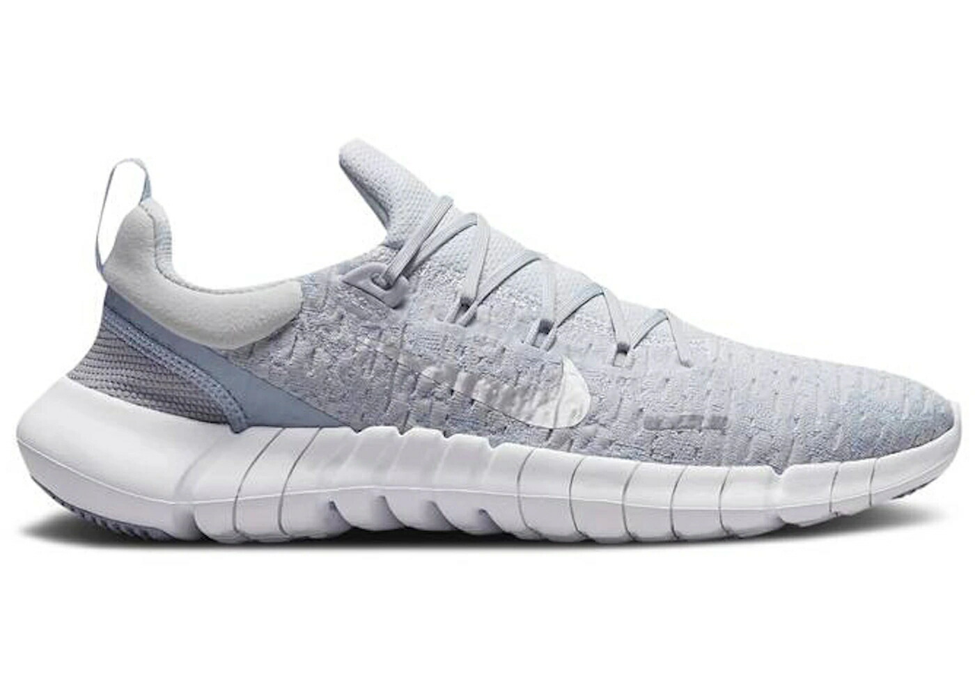 ナイキ フリー ラン ピュア プラチナム 5.0 WOMEN'S スニーカー レディース NIKE FREE RUN PURE PLATINUM (WOMEN'S) / PURE PLATINUM GHOST METALLIC