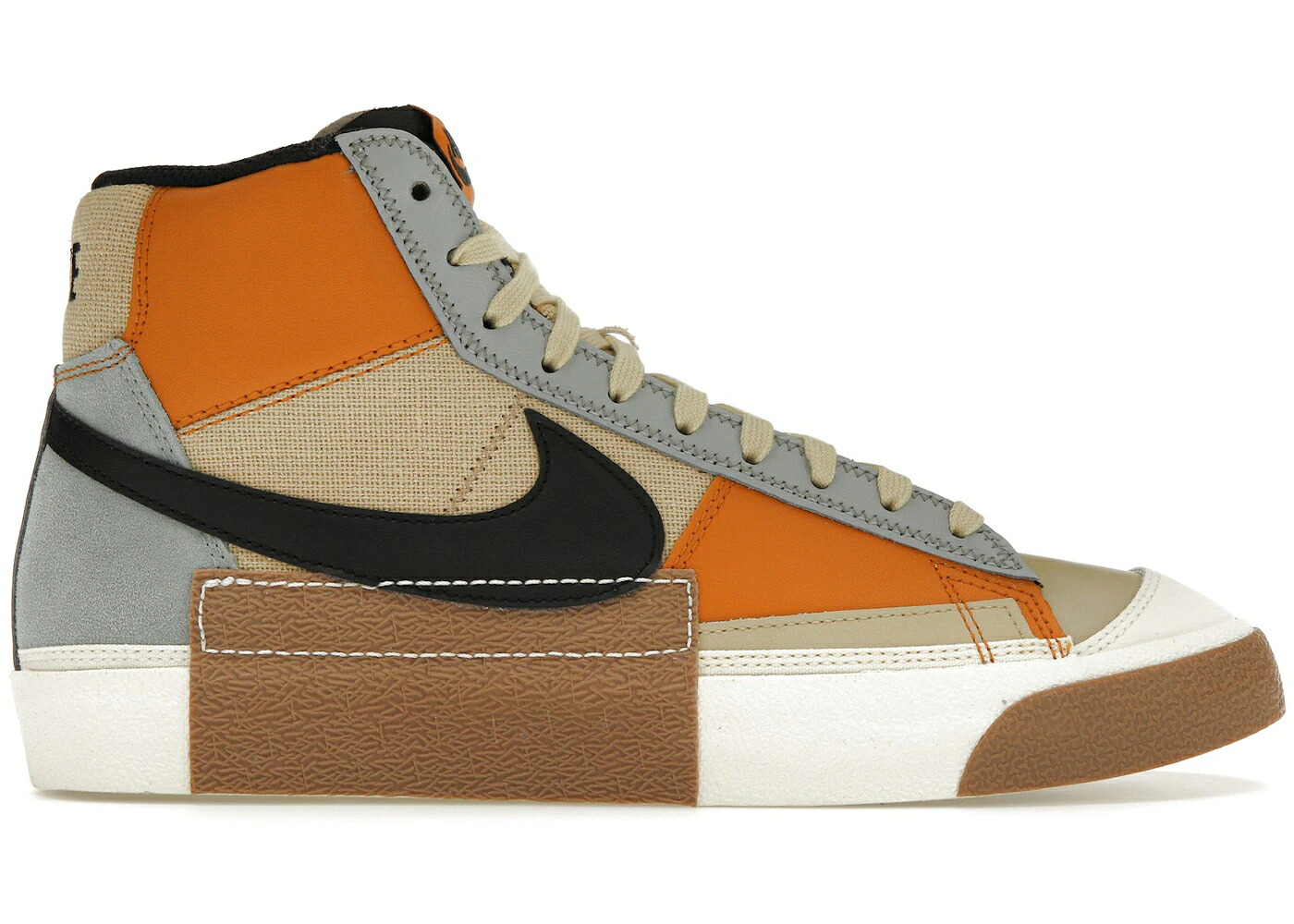 ナイキ ブレイザー ミッド プロ クラブ モナーク 黒色 ブラック スニーカー メンズ NIKE BLAZER MID PRO CLUB GRAIN MONARCH / GRAIN LIGHT PUMICE MONARCH BLACK｜スニケス
