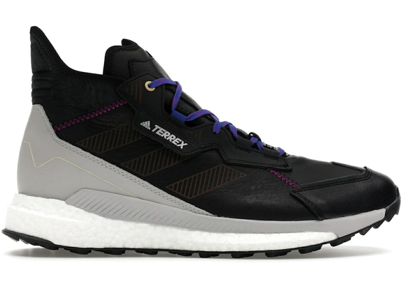 アディダス フリー ミッド 黒色 ブラック ピンク コア スニーカー メンズ ADIDAS TERREX FREE MID HYPERBLUE BLACK PINK / CORE BLACK CORE BLACK CLOUD