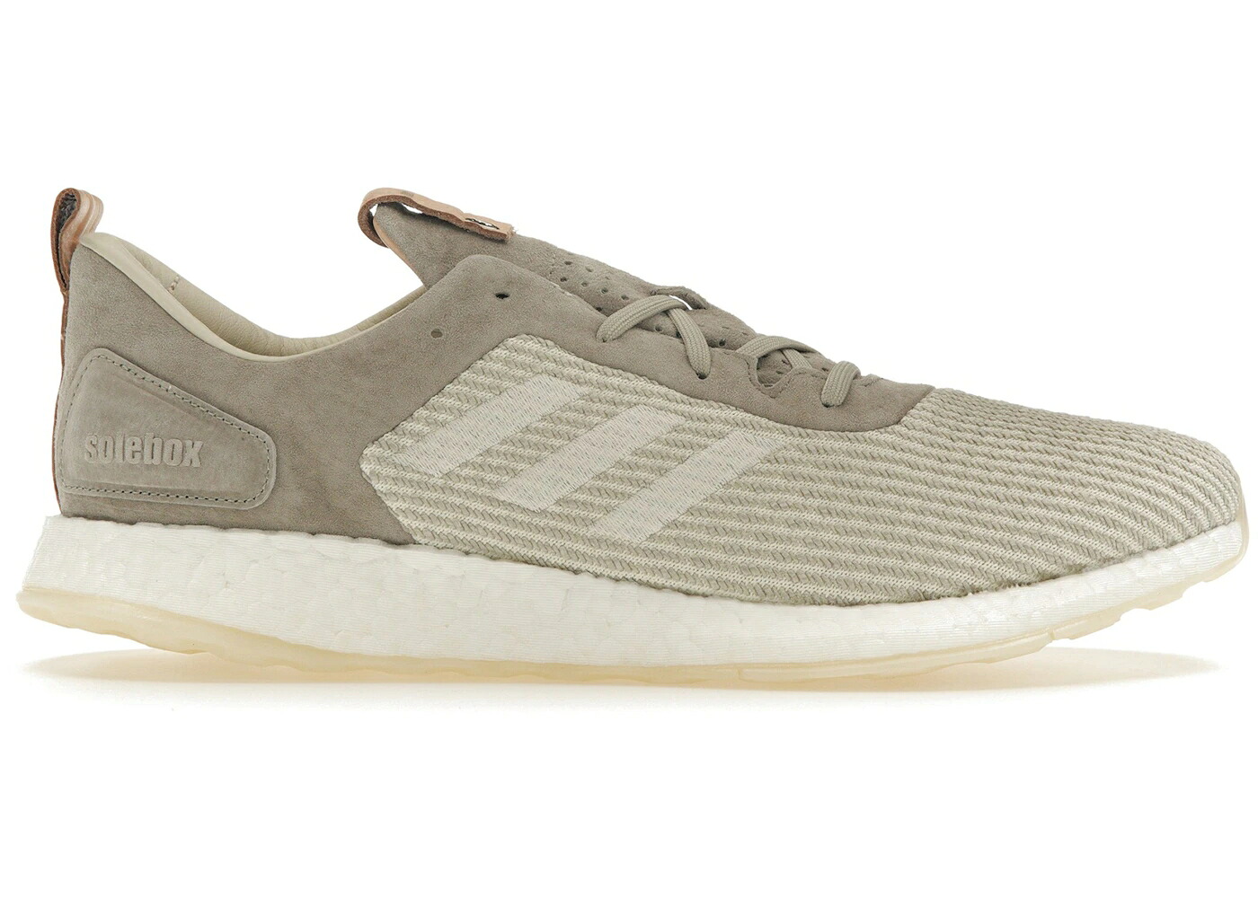 アディダス 中核グループ 白いこと 白いこと スニーカー メンズ ADIDAS PUREBOOST DPR SOLEBOX ITALIAN LEATHERS / SESAME CORE WHITE CORE WHITE
