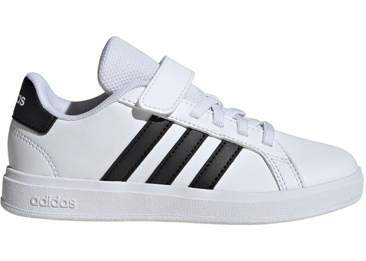 アディダス グランド コート 白色 ホワイト コア 黒色 ブラック 2.0 ジュニア キッズ ADIDAS GRAND COURT CLOUD WHITE CORE BLACK (PS) / CLOUD WHITE CORE BLACK CLOUD ベビー マタニティ スニーカー