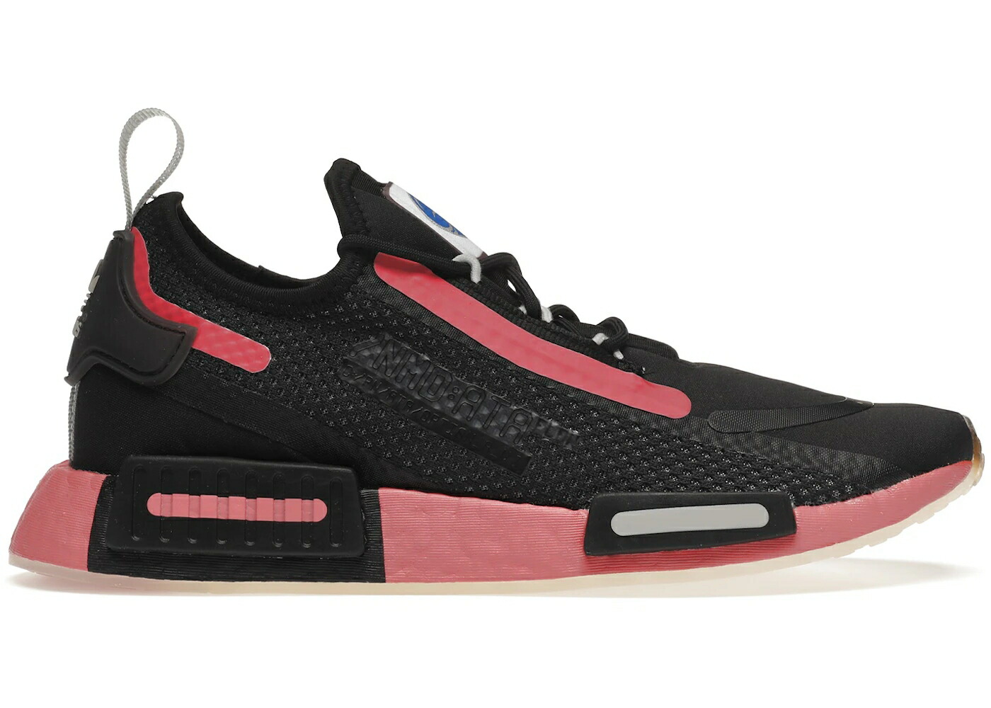 アディダス コア 黒色 ブラック ローズ 灰色 グレー WOMEN'S スニーカー レディース ADIDAS NMD R1 SPECTOO NASA CORE BLACK (WOMEN'S) / CORE BLACK HAZY ROSE GREY TWO