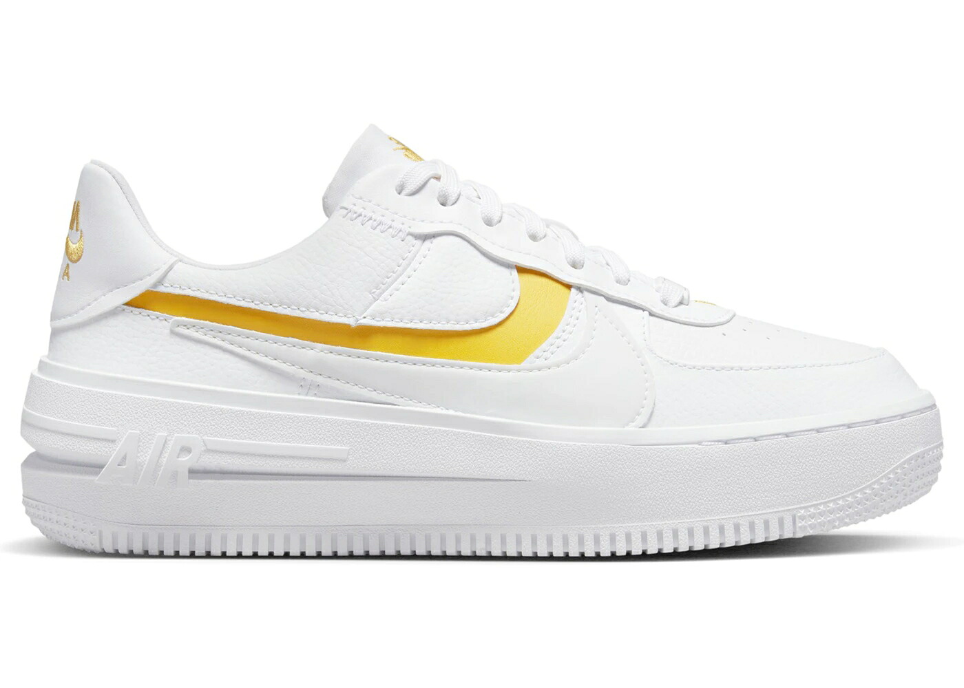 ナイキ 白いこと 白いこと 黄味がかった 黄み 空軍 PLT.AF.ORM WOMEN\u0027S スニーカー レディース NIKE AIR FORCE 1 WHITE YELLOW OCHRE (WOMEN\u0027S) / WHITE YELLOW OCHRE SUMMIT WHITE レディース靴-靴