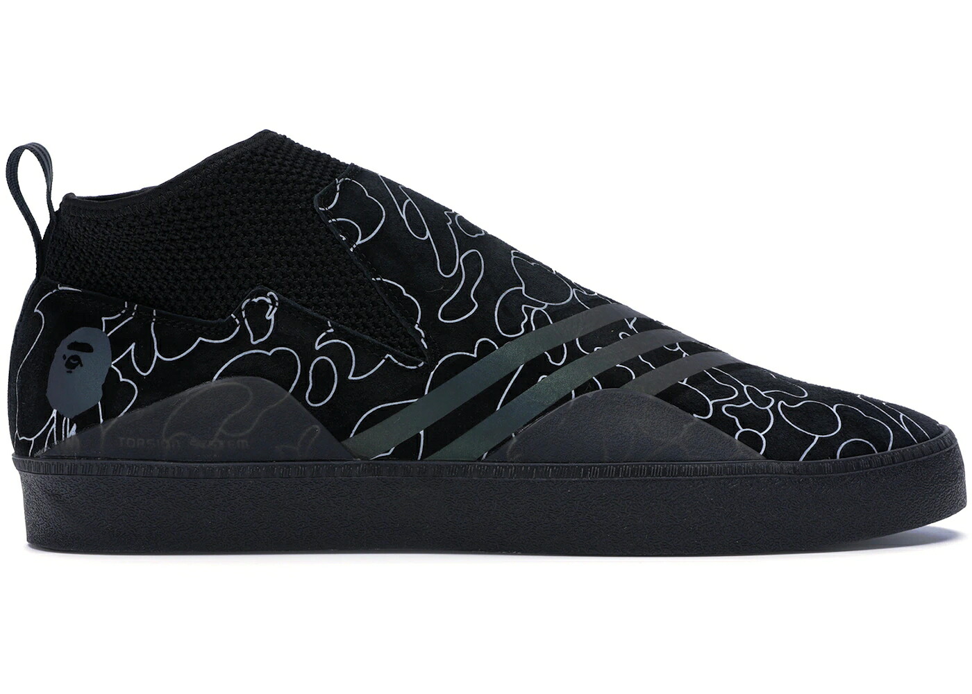 アディダス 中核グループ 黒いこと 黒いこと 3ST.002 スニーカー メンズ ADIDAS BAPE / CORE BLACK SUPPLIER COLOUR