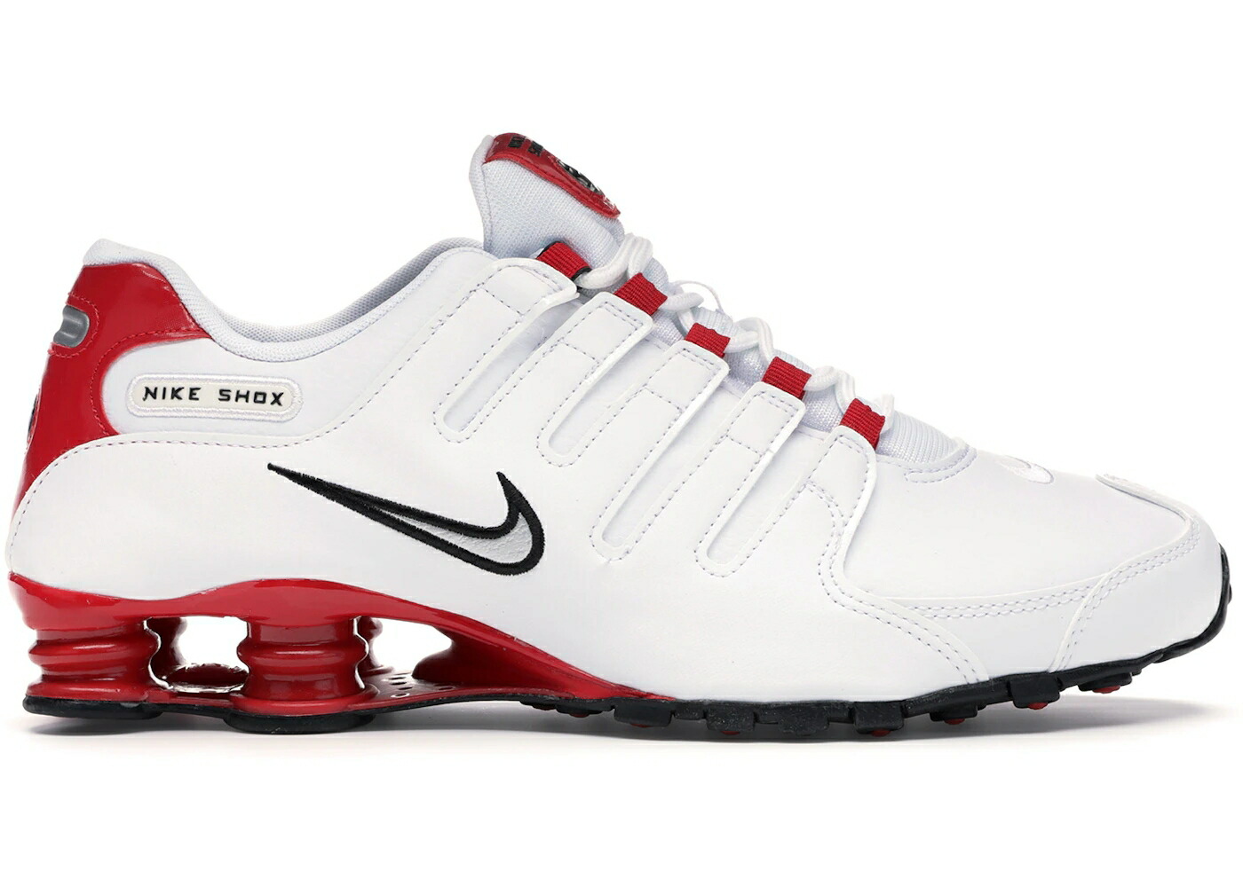ナイキ ショックス 白いこと 白いこと 赤 赤いこと しろがね色 しろがね色 スニーカー メンズ NIKE SHOX NZ WHITE UNIVERSITY RED / WHITE METALLIC SILVER UNIVERSITY 靴-スニーカー