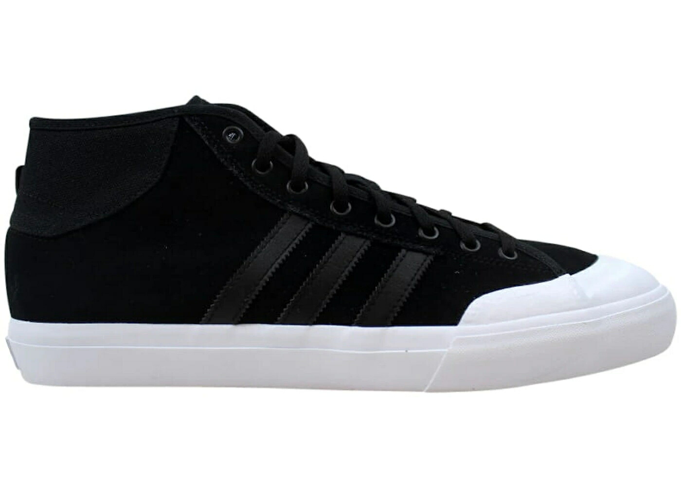 アディダス ミッド コア 黒色 ブラック 白色 ホワイト スニーカー メンズ ADIDAS MATCHCOURT MID CORE BLACK / CORE BLACK WHITE