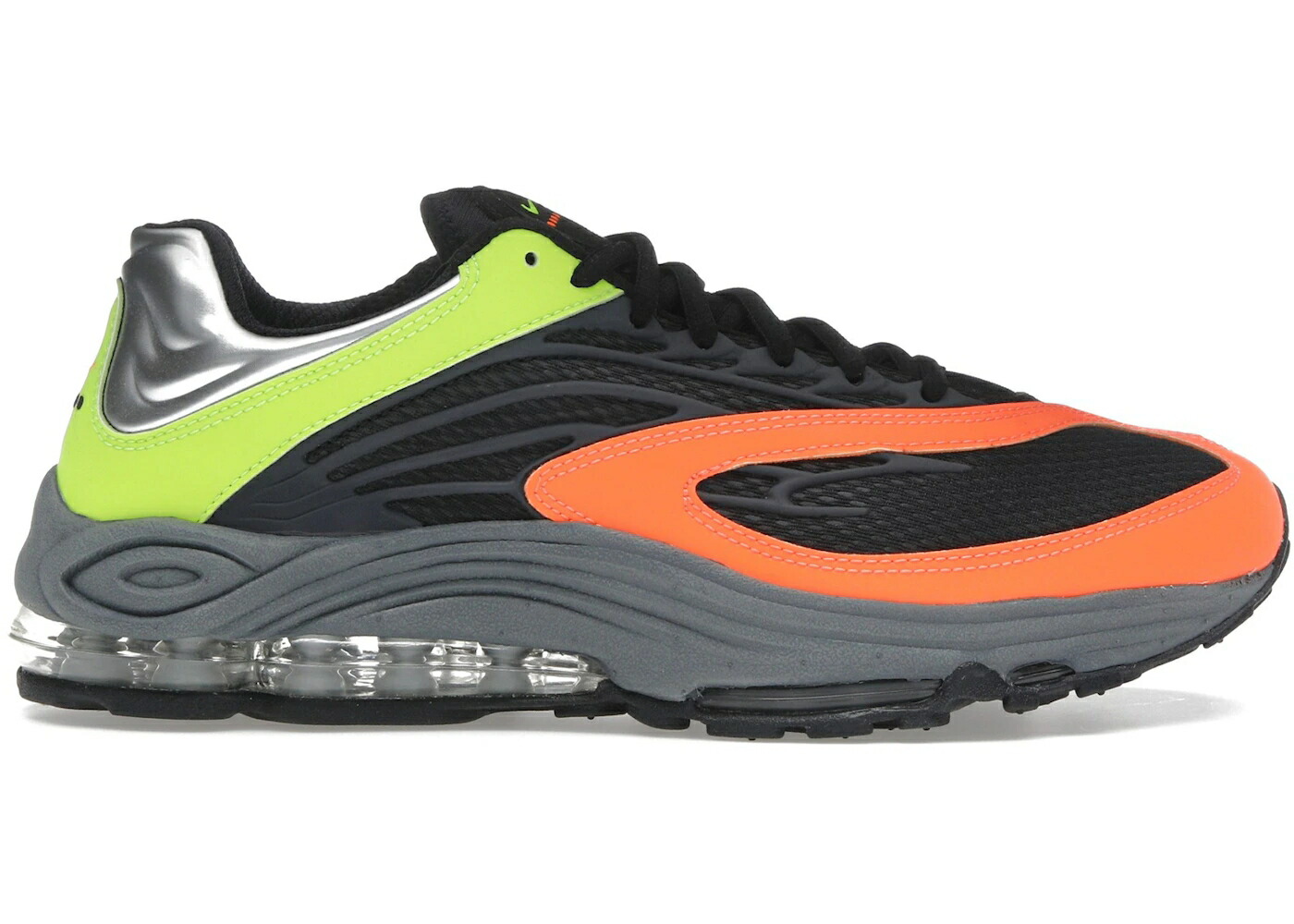 ナイキ マックス 黒いこと 黒いこと 橙 オレンジ色 薄墨色 薄墨色 スニーカー メンズ NIKE AIR TUNED MAX BLACK VOLT ORANGE / VOLT BLACK DARK SMOKE GREY TOTAL