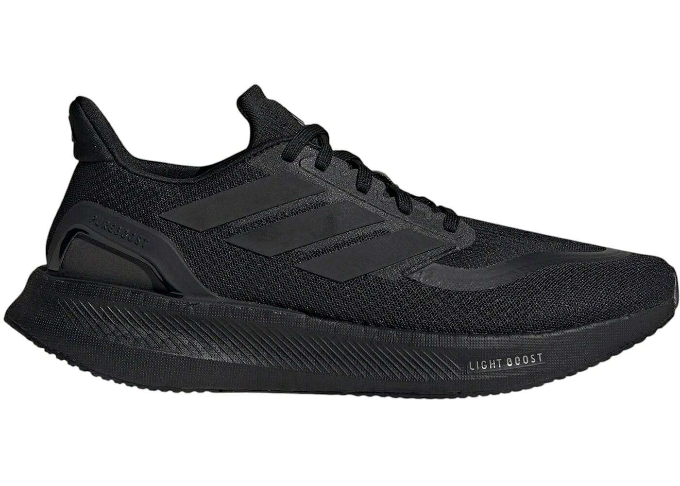 アディダス 中核グループ 黒いこと 黒いこと スニーカー メンズ ADIDAS PUREBOOST 5 CORE BLACK / CORE BLACK CORE BLACK CORE BLACK
