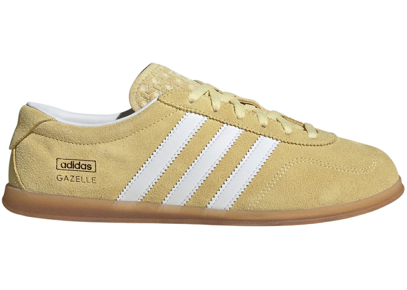 アディダス ガゼル プロ 黄色 イエロー 白色 ホワイト WOMEN スニーカー レディース ADIDAS GAZELLE LO PRO ALMOST YELLOW CLOUD WHITE GUM (WOMEN) / ALMOST YELLOW CLOUD WHITE GUM