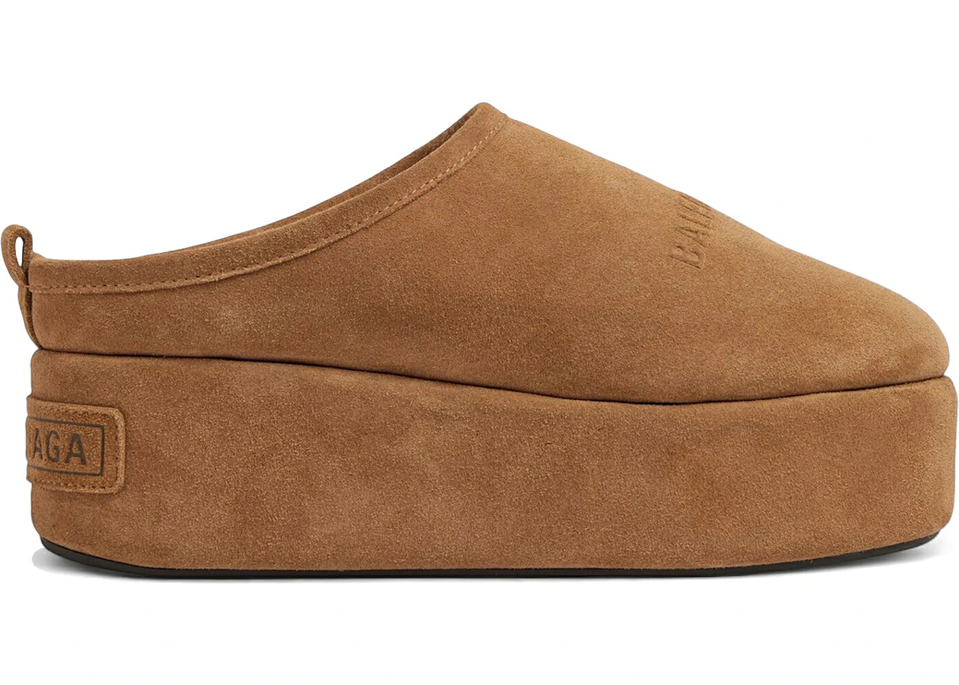 バレンシアガ 赤銅色 赤銅色 白いこと 白いこと WOMEN\u0027S スニーカー レディース BALENCIAGA ALASKA SOFT PLATFORM MULE BROWN WHITE (WOMEN\u0027S) / BROWN WHITE