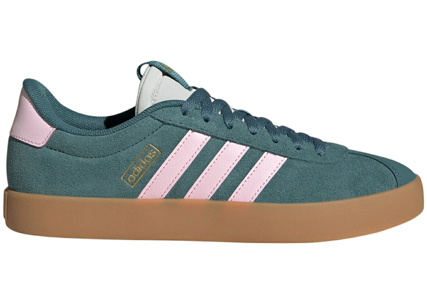 アディダス 厚地の外套 サクラ色 ゴールド 3.0 WOMEN\u0027S スニーカー レディース ADIDAS VL COURT PRELOVED TEAL CLEAR PINK GOLD METALLIC (WOMEN\u0027S) / PRELOVED TEAL CLEAR PINK GOLD