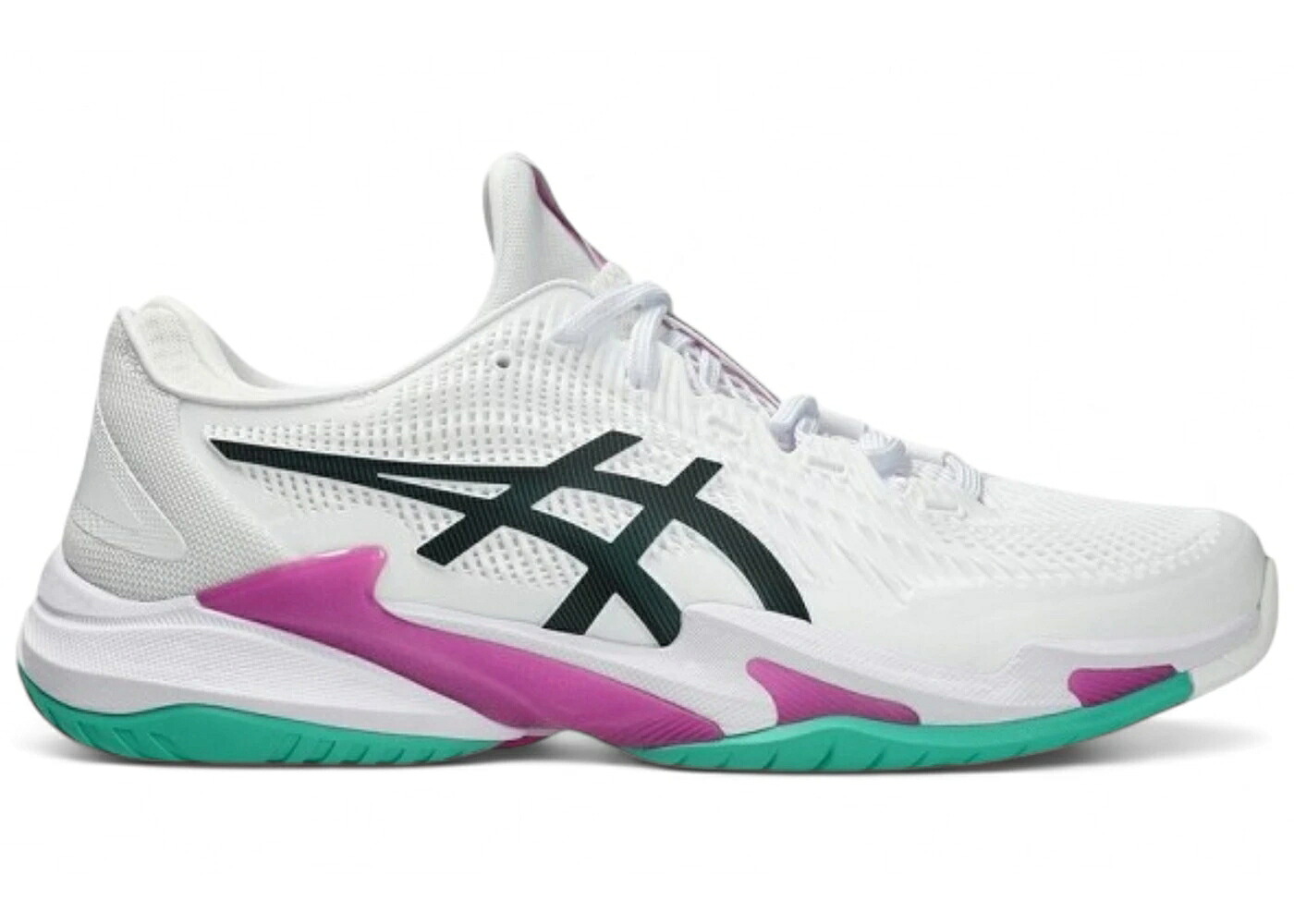 アシックス 厚地の外套 白いこと 白いこと スニーカー メンズ ASICS COURT FF 3 WHITE DIGITAL SAKURA / WHITE DIGITAL SAKURA