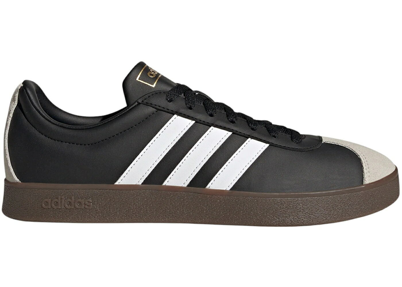 アディダス コート コア 黒色 ブラック 白色 ホワイト 2.0 スニーカー メンズ ADIDAS VL COURT CORE BLACK CLOUD WHITE GUM / CORE BLACK CLOUD WHITE GUM