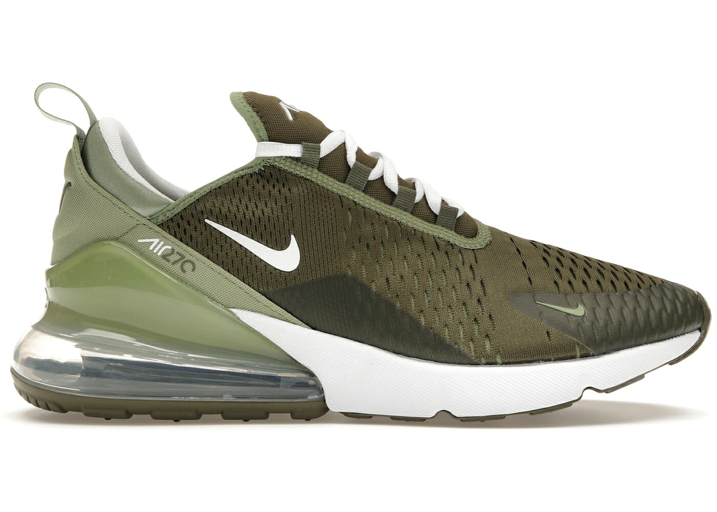 ナイキ マックス オリーブ 白いこと 白いこと 緑 緑であること エア湖マックス スニーカー メンズ NIKE AIR MAX 270 MEDIUM OLIVE WHITE OIL GREEN / MEDIUM OLIVE WHITE OIL GREEN