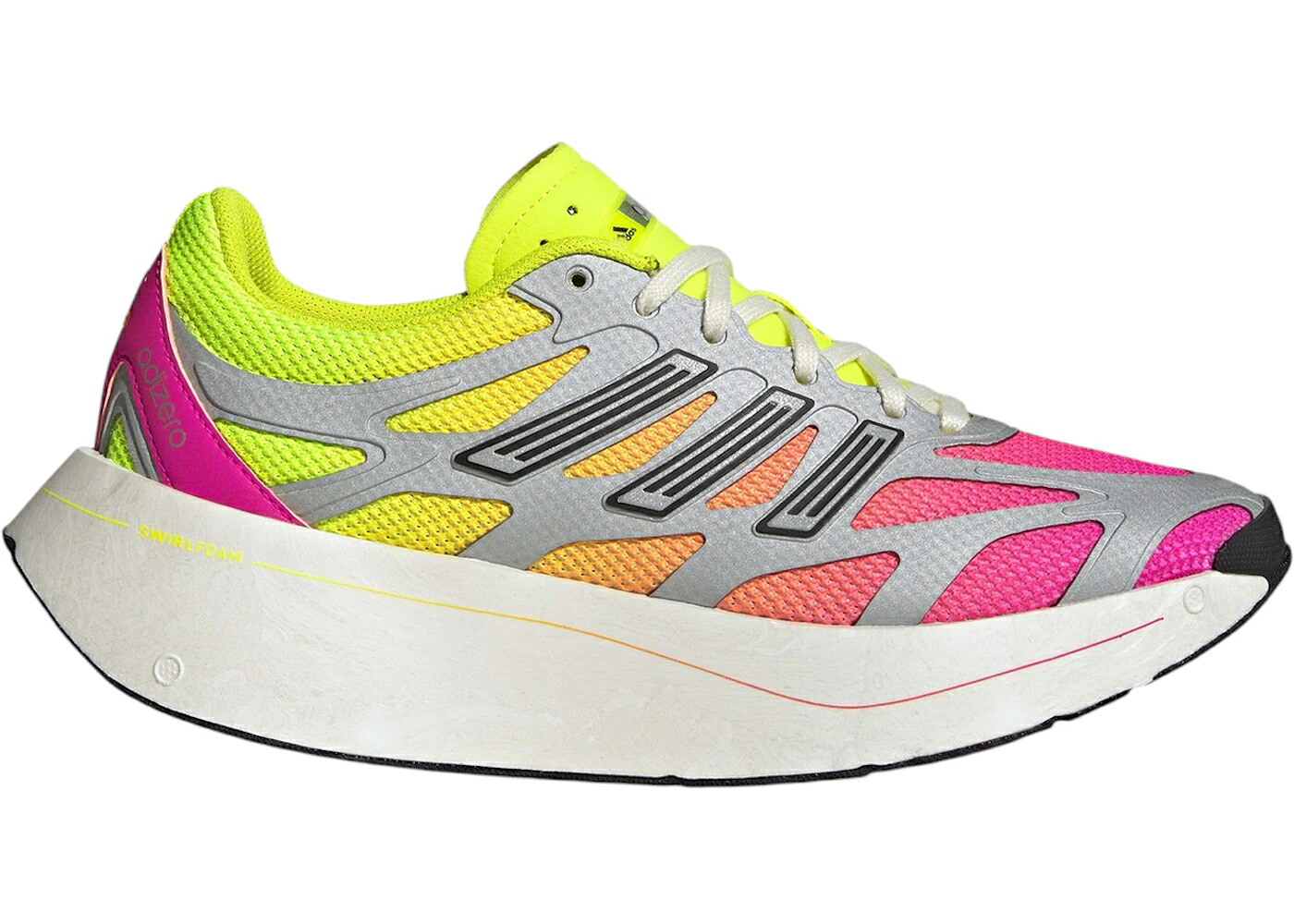 アディダス アディゼロ ショック ピンク 黄色 イエロー WOMEN'S スニーカー レディース ADIDAS ADIZERO ARUKU SHOCK PINK SOLAR YELLOW (WOMEN'S) / SHOCK PINK SOLAR YELLOW SHOCK｜スニケス