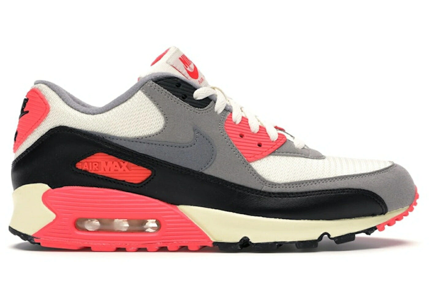 ナイキ マックス ビンテージ ヴィンテージ 冷やりとした 薄墨色 薄墨色 エア湖マックス スニーカー メンズ NIKE AIR MAX 90 INFRARED VINTAGE (2013) / SAIL COOL GREY MEDIUM GREY