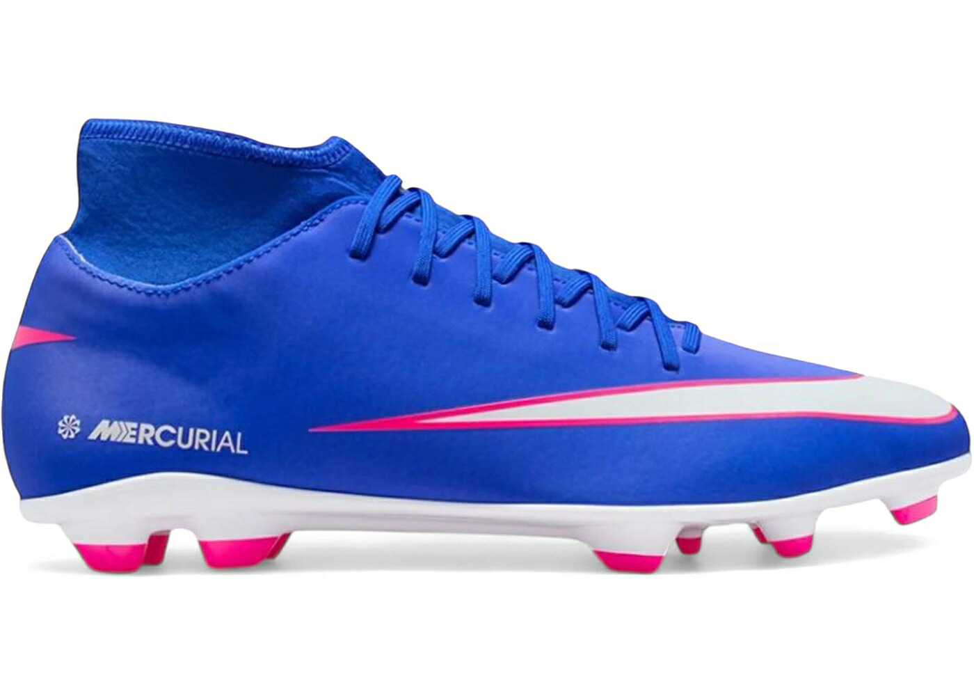 ナイキ クラブ 青色 ブルー 白色 ホワイト スニーカー メンズ NIKE MERCURIAL SUPERFLY 10 CLUB MG ATTACK PACK / RACER BLUE WHITE