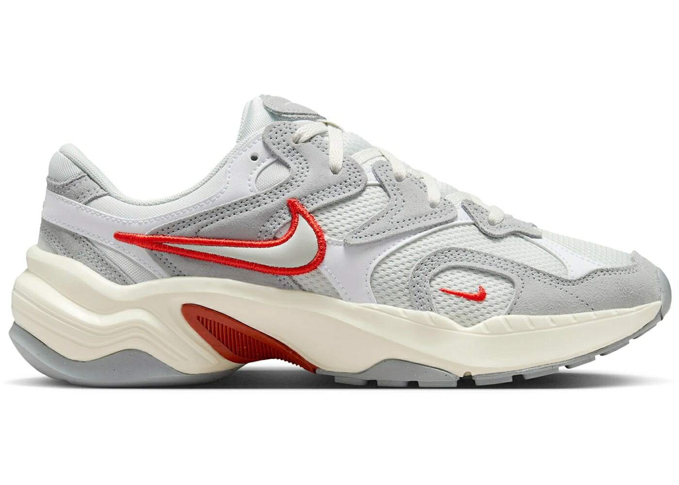 ナイキ 灰色 グレー 赤 レッド 白色 ホワイト WOMEN'S スニーカー レディース NIKE AL8 WOLF GREY PICANTE RED PHOTON DUST (WOMEN'S) / WOLF GREY PICANTE RED WHITE