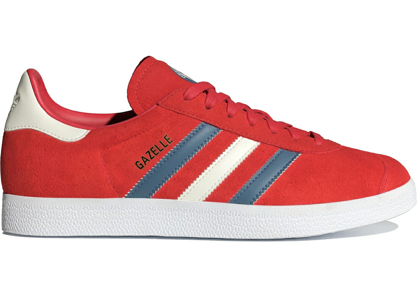 アディダス ガゼル 赤 レッド 青色 ブルー 白色 ホワイト スニーカー メンズ ADIDAS GAZELLE CHILE / GLORY RED ALTERED BLUE OFF WHITE