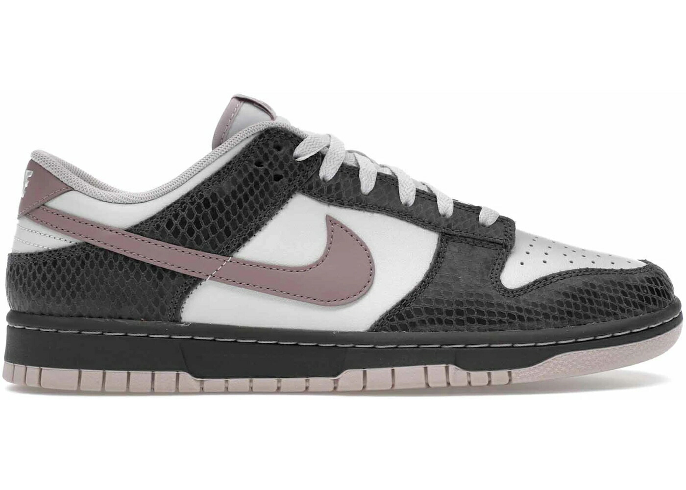 ナイキ ダンク 紫 バイオレット 灰色 グレー ダンクロー スニーカー メンズ NIKE DUNK LOW SE MEDIUM ASH VIOLET SNAKESKIN / MEDIUM ASH TAUPE GREY VAST GREY
