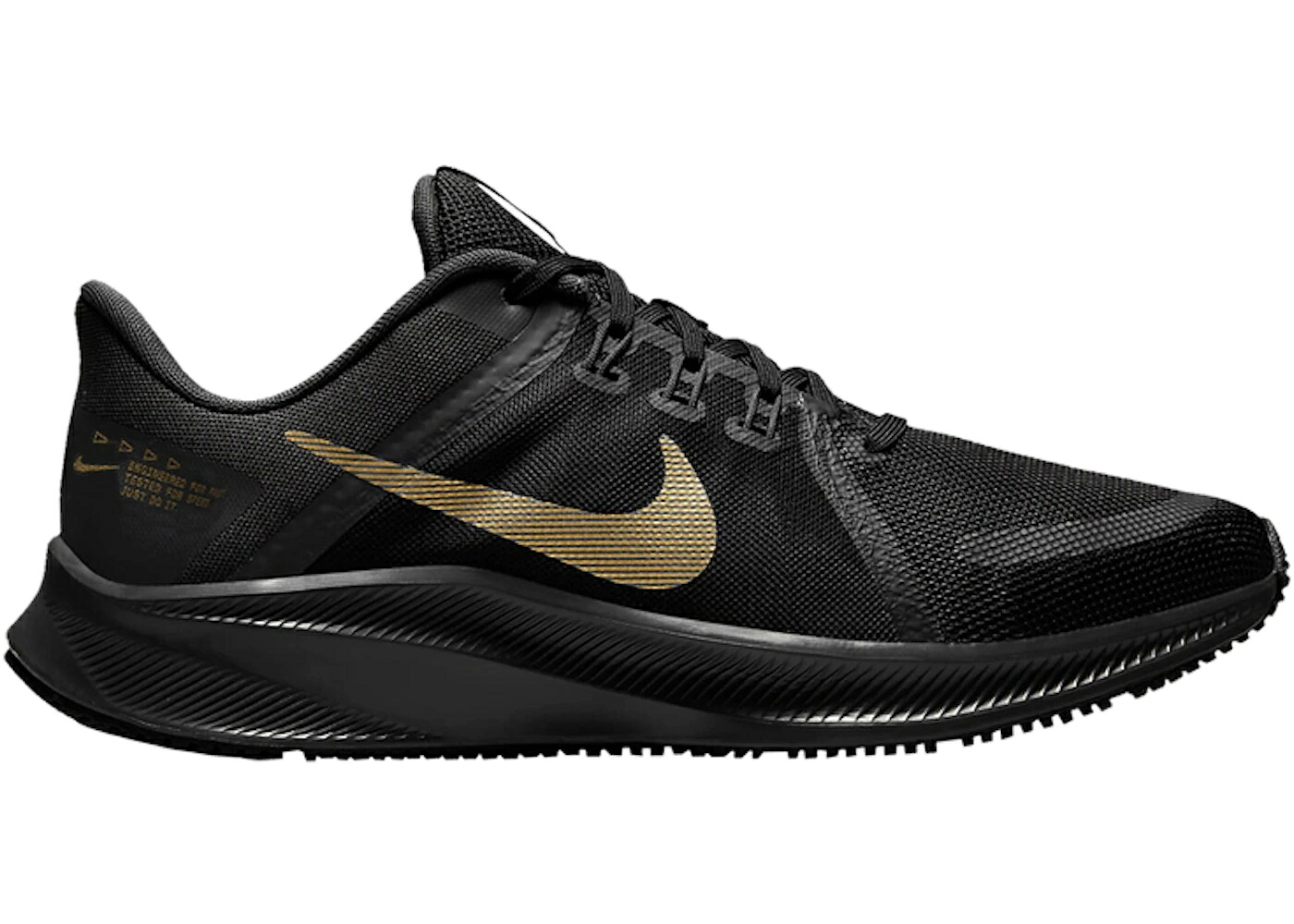 ナイキ 黒いこと 黒いこと ゴールド スニーカー メンズ NIKE QUEST 4 BLACK METALLIC GOLD / BLACK METALLIC GOLD DARK SMOKE