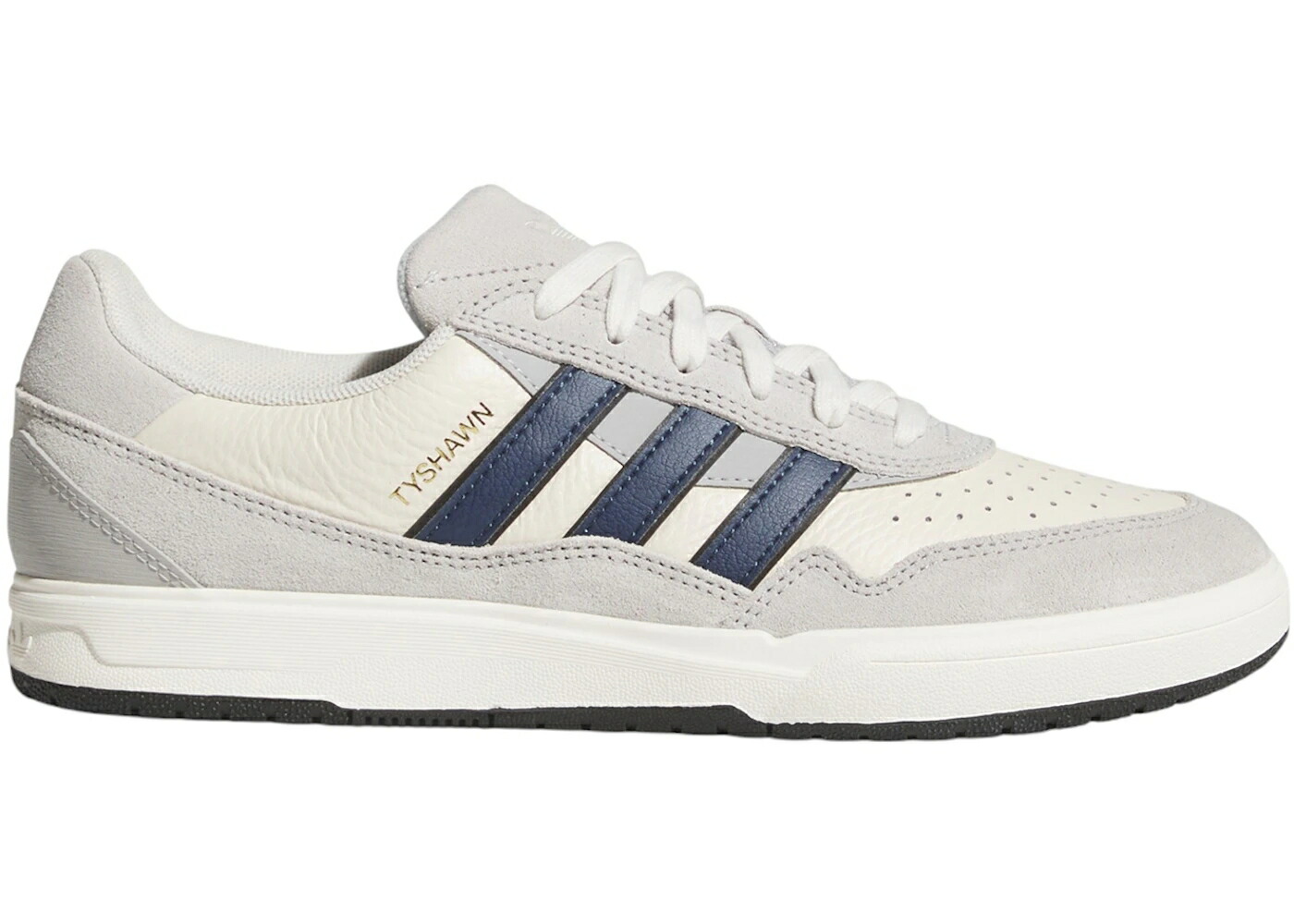 アディダス 灰色 グレー 紺色 ネイビー 白色 ホワイト スニーカー メンズ ADIDAS TYSHAWN II GREY TWO COLLEGIATE NAVY CHALK WHITE / GREY TWO COLLEGIATE NAVY CHALK