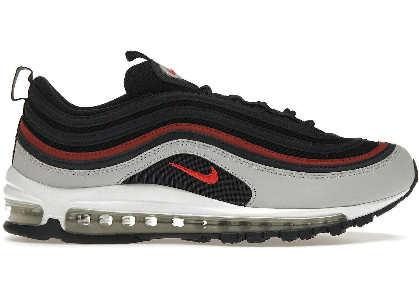 ナイキ マックス 紺色 米国海軍 貨物自動車 赤 赤いこと エア湖マックス スニーカー メンズ NIKE AIR MAX 97 USA OBSIDIAN / MIDNIGHT NAVY TRACK RED OBSIDIAN スニーカー-メンズ靴