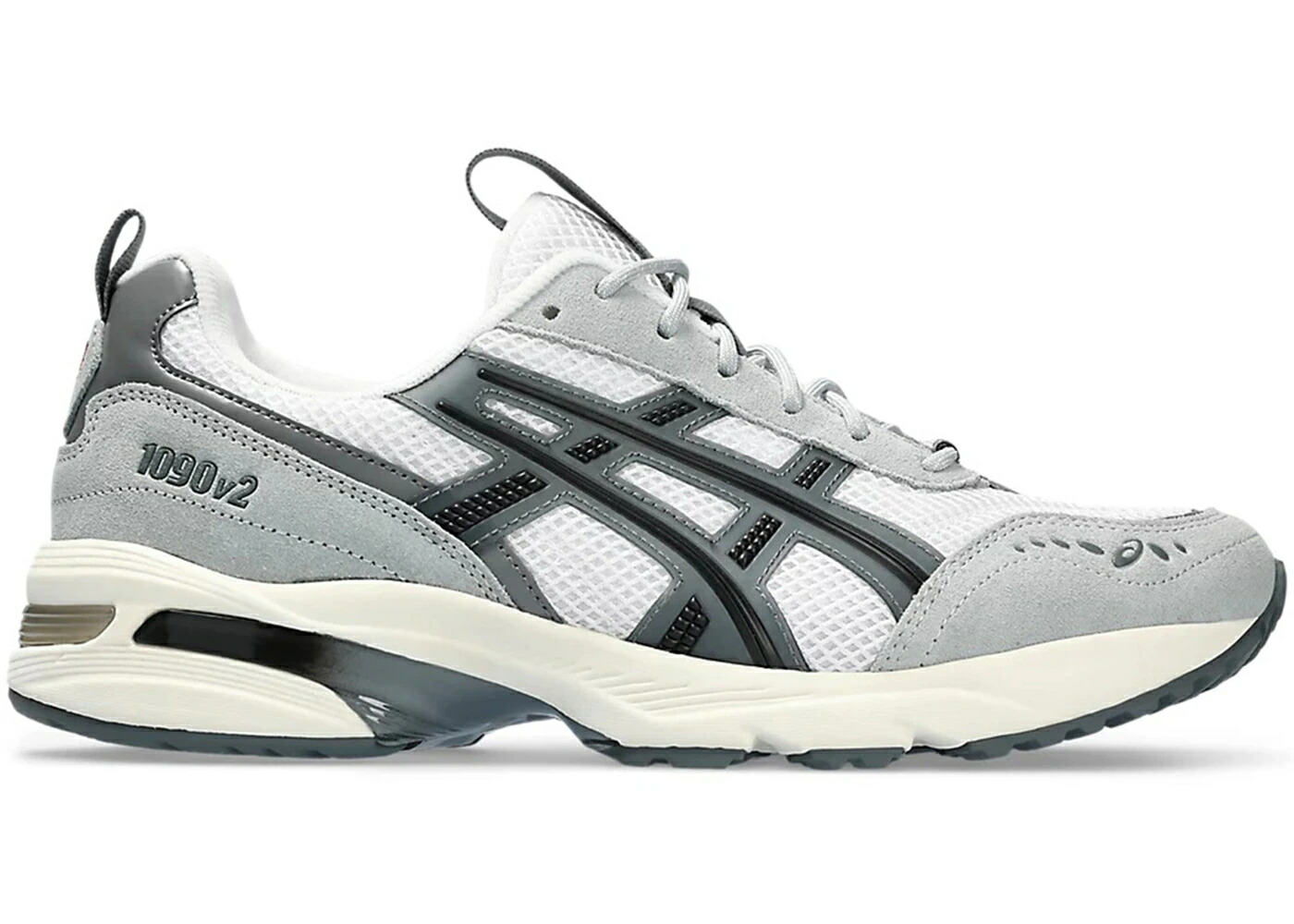アシックス 白いこと 白いこと しろがね色 スチール写真 薄墨色 薄墨色 スニーカー メンズ ASICS GEL-1090V2 WHITE STEEL GREY / WHITE STEEL GREY