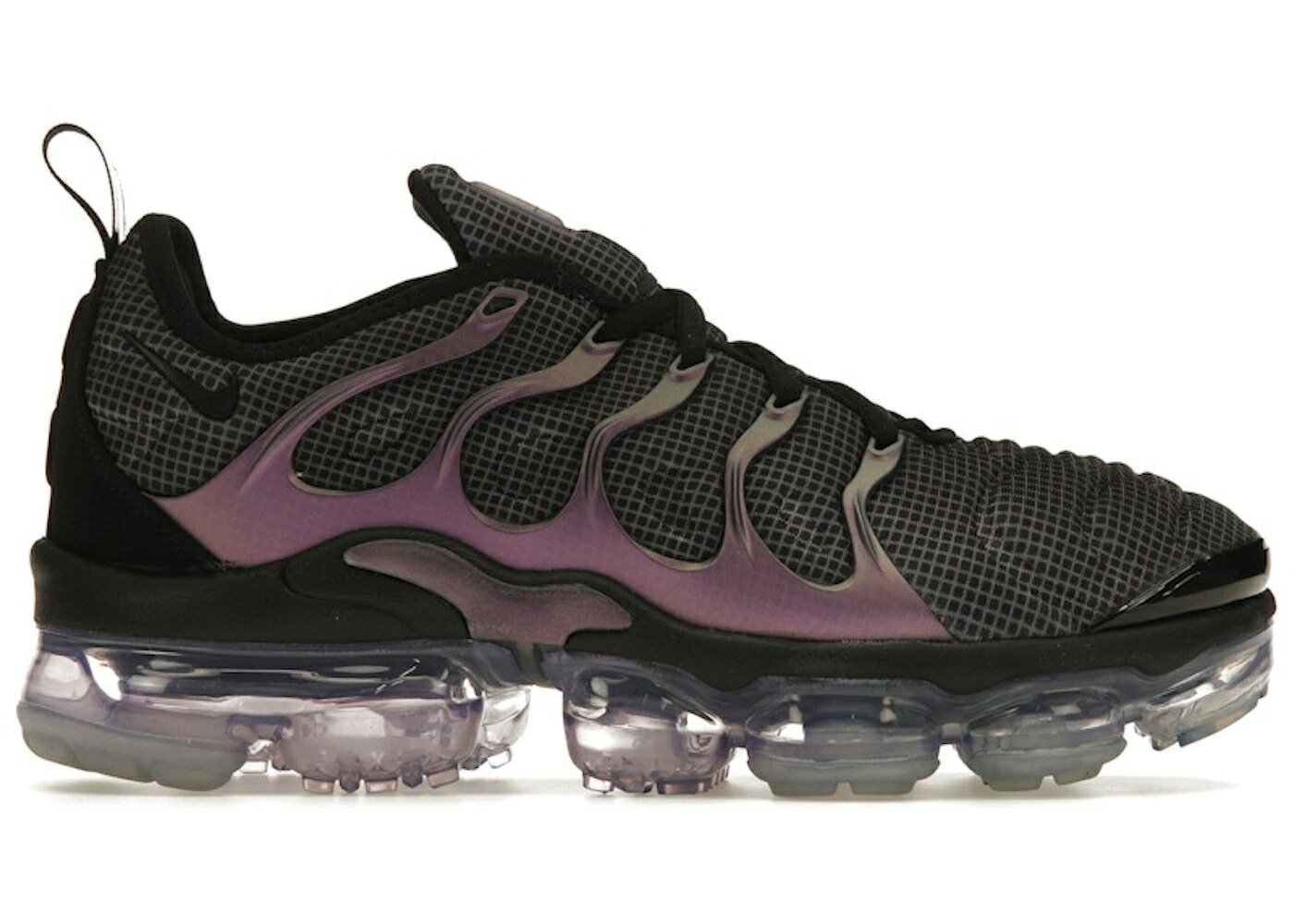 ナイキ 黒色 ブラック 灰色 グレー エアヴェイパーマックス スニーカー メンズ NIKE AIR VAPORMAX PLUS EGGPLANT / BLACK DARK GREY ALUMINUM BLACK