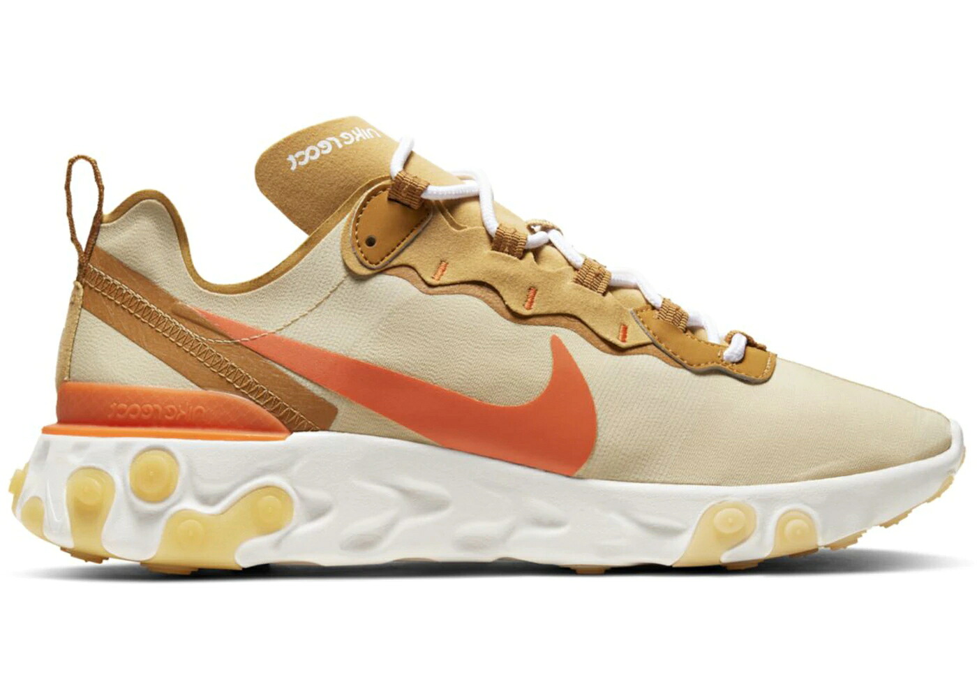 ナイキ リアクト エレメント クラブ ゴールド チーム スニーカー メンズ NIKE REACT ELEMENT 55 CLUB GOLD / TEAM GOLD SAIL CLUB GOLD BRIGHT｜スニケス 46,440円