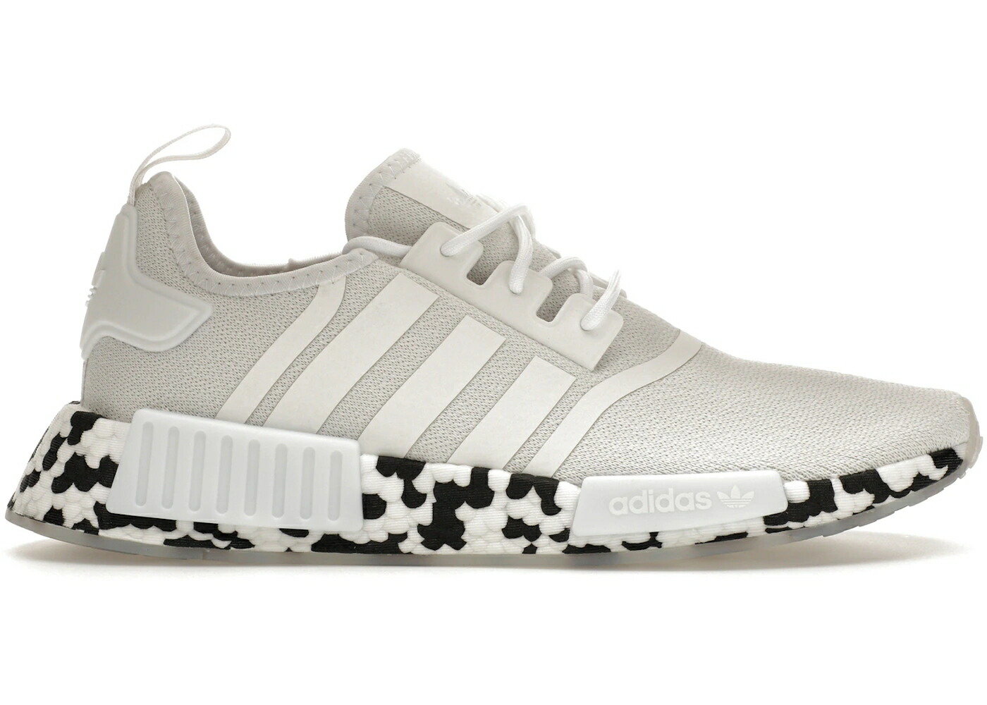 アディダス 白色 ホワイト カモ柄 コア スニーカー メンズ ADIDAS NMD R1 WHITE SPECKLED CAMO SOLE / CLOUD WHITE CLOUD WHITE CORE