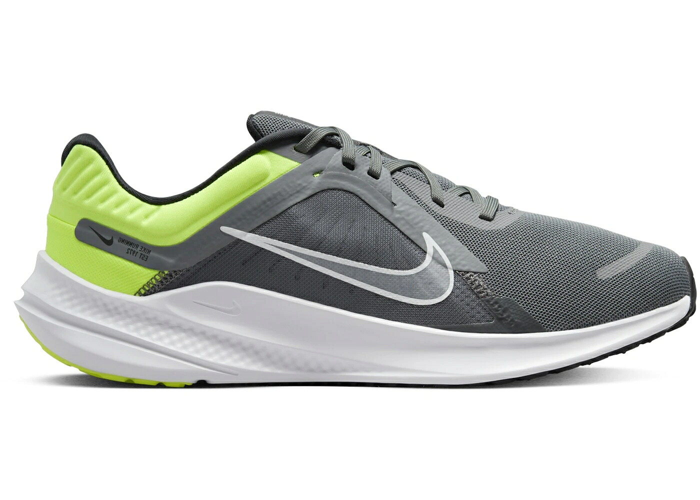 ナイキ 薄墨色 薄墨色 黒いこと 黒いこと 白いこと 白いこと スニーカー メンズ NIKE QUEST 5 SMOKE GREY VOLT BLACK WHITE / SMOKE GREY VOLT BLACK WHITE