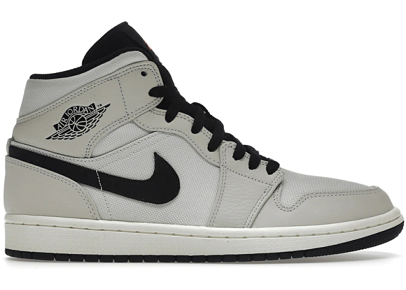 ナイキ ジョーダン ミッド 黒いこと 黒いこと スニーカー メンズ JORDAN 1 MID SE LIGHT BONE / LIGHT BONE CONE BLACK SAIL